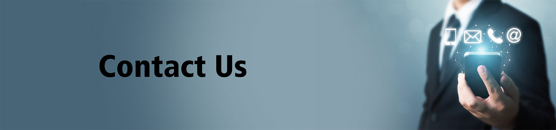 Contact Us banner image